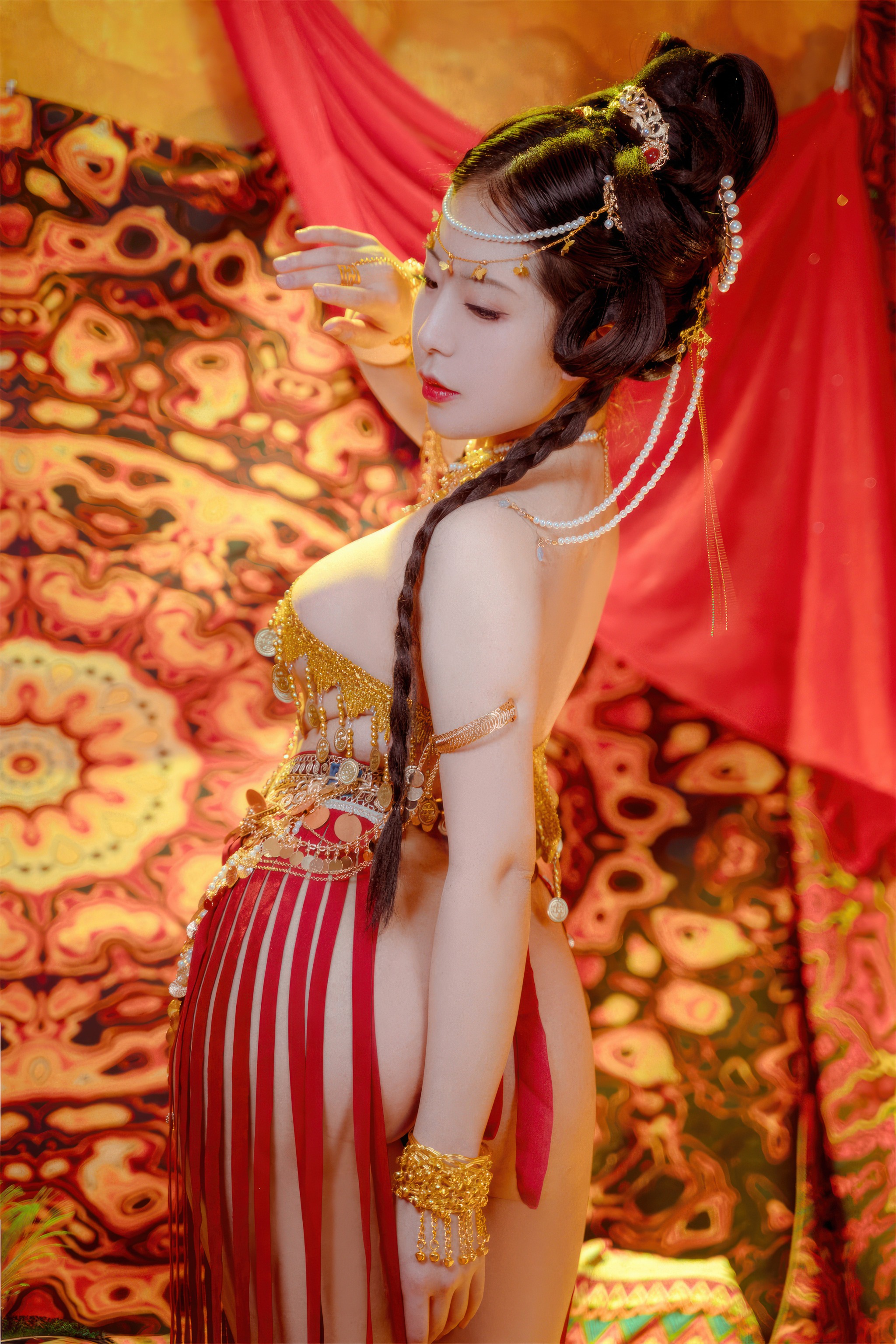 图片[1]-虎森森 – NO.035 梦入敦煌[66P]-XikXak